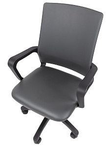 Офисное кресло CHAIRMAN 606 ЭКО, экокожа, серый
